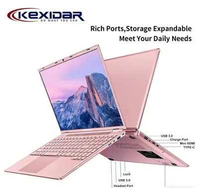 15.6 inch N5095 Quad-Core Laptop 8GB RAM 128GB SSD
